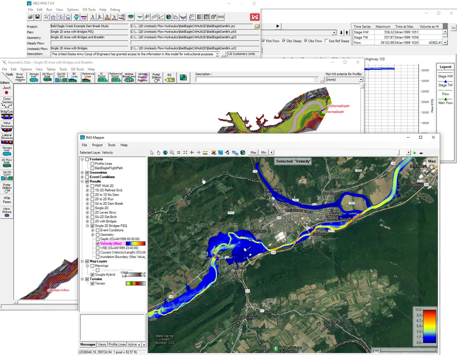 HEC-RAS 7.0 - Interface RAS Mapper